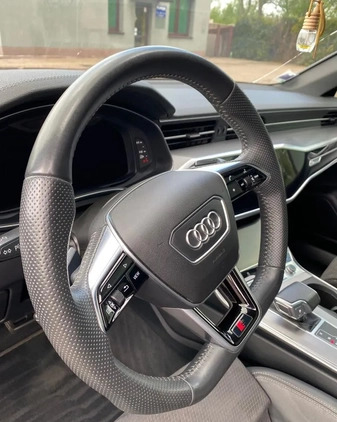 Audi A6 cena 149900 przebieg: 125000, rok produkcji 2019 z Poręba małe 56